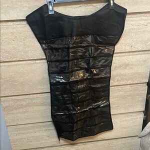 Black Vinyl Jewelry Organizer